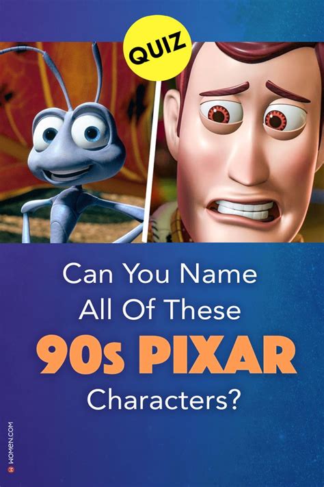 Quiz Can You Name Almost Every Single Pixar Character Pixar Characters Pixar Disney Facts