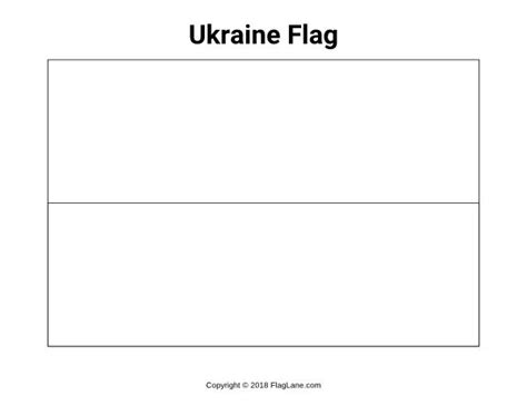 Ukraine Flag Coloring Page Belinda Berubes Coloring Pages
