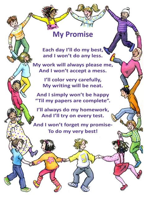 My Promise Poem Start The Year Off With A Promise Literacy