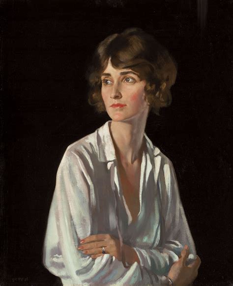 Sir William Orpen Lady Marriott 1921 Woman Painting Portrait