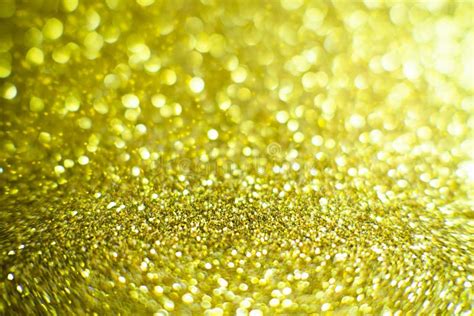 Abstract Of Bright And Sparkling Bokeh Background Golden And Diamond