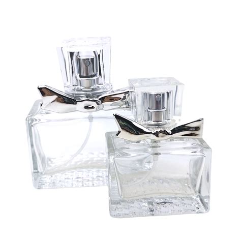 30ml Custom Design Glass Square Clear Perfume Bottle High Quality Perfume Spary Bottle Perfume