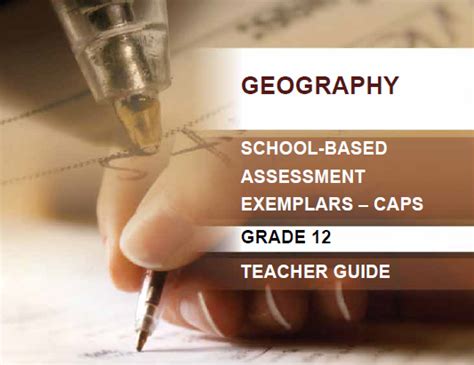 Sba Exemplars Geography Gr 12 Teacher Guide Wced Eportal