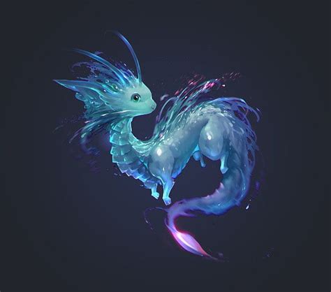 Artstation Water Lee Jp Mythical Creatures Art Mythical Animal