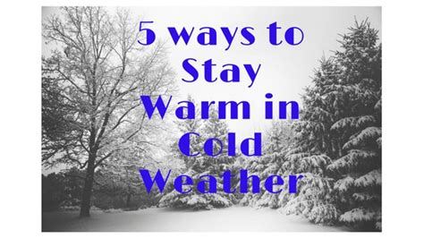 5 Ways To Stay Warm In Cold Weather Simply Camden Celina Del