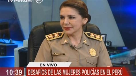 Mujeres Generales Por Primera Vez En La Historia De La Policía Del Perú