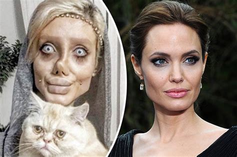Sahar Tabar Who Is The Angelina Jolie Lookalike Daily Star