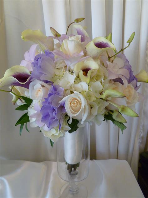 pictured is one of two bridal bouquets we recently designed that both featured the lovely