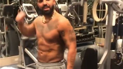 Drake Looks Hot In His Shirtless Workout Video Youtube