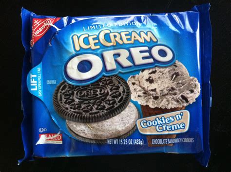 24 x 137 gr per carton. Ephemeral Noms: Ice Cream Oreo Cookies N' Cream