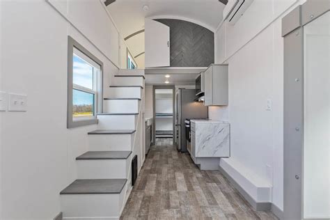 38 Ft Tiny House With Three Bedrooms Luxury Bath And Bunk Beds