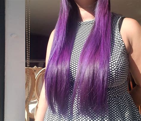 wanted to share my purple hair 💜 fancyfollicles