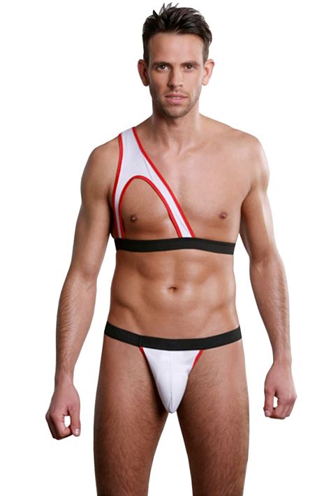 Buy Sunspice Men Sexy Exotic Lingerie G String Club Costume Set Masculine Collection Online At