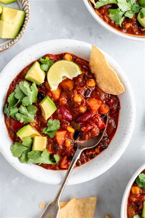 Actually The Best Vegetarian Chili Recipe Ever Ambitious Kitchen
