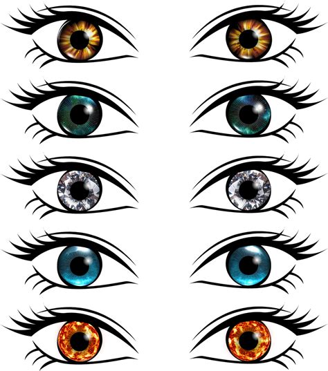 Eye Iris Pupil Blue Eyes Brown Eyes Cartoon Clipart Full Size