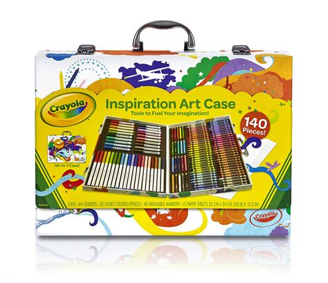 Crayola Inspiration Art Case 140 Pieces Art Set Ts For Kids Age