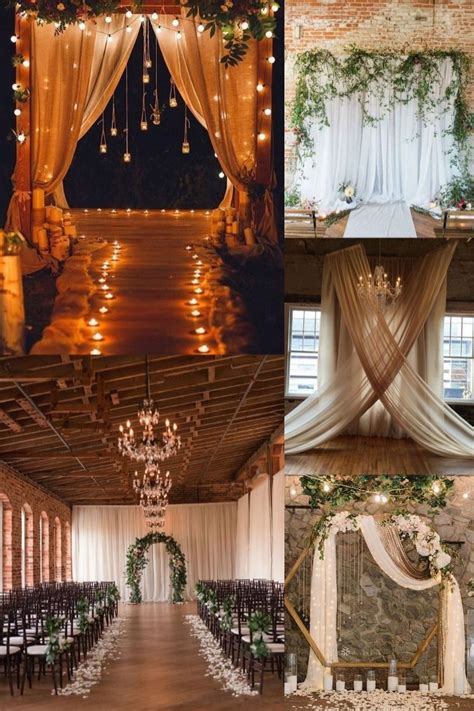 ️ Top 20 Indoor Wedding Ceremony Backdrops Hi Miss Puff Decoração