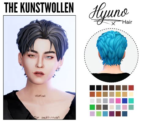 Hyuno Hair The Sims 4 Catalog