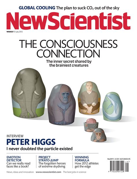 Issue 2874 Magazine Cover Date 21 July 2012 New Scientist