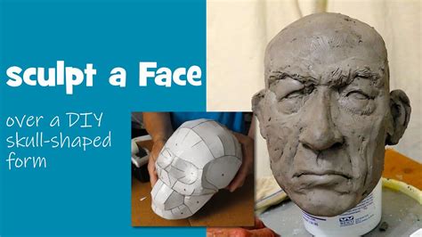 Sculpt A Face Over An Easy Diy Armature Youtube