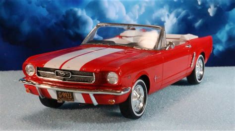 64 Ford Mustang Convertible Monogram 124 Youtube