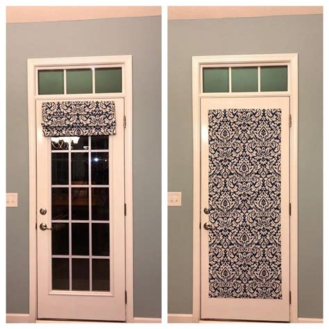 The model of this door is really popular and people nowadays. Magnetic Shade No Hardware Fits Doors with Window | Etsy # ...