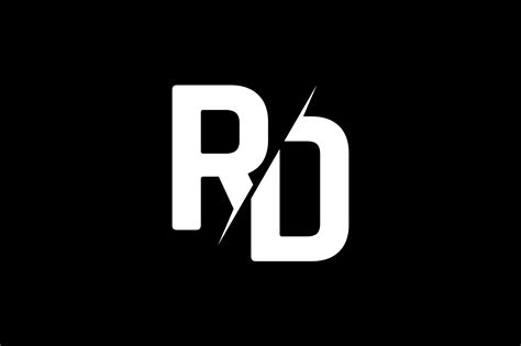 Monogram Rd Logo Design Graphic By Greenlines Studios Creative Fabrica