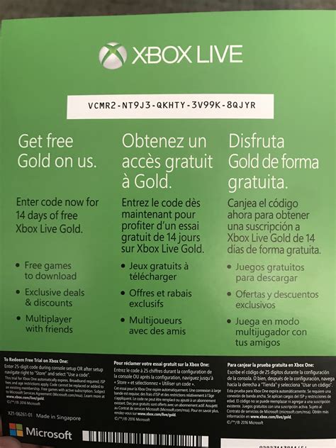Xbox Live 14 Day Gold Trial Xbox Game Pass Ultimate Code
