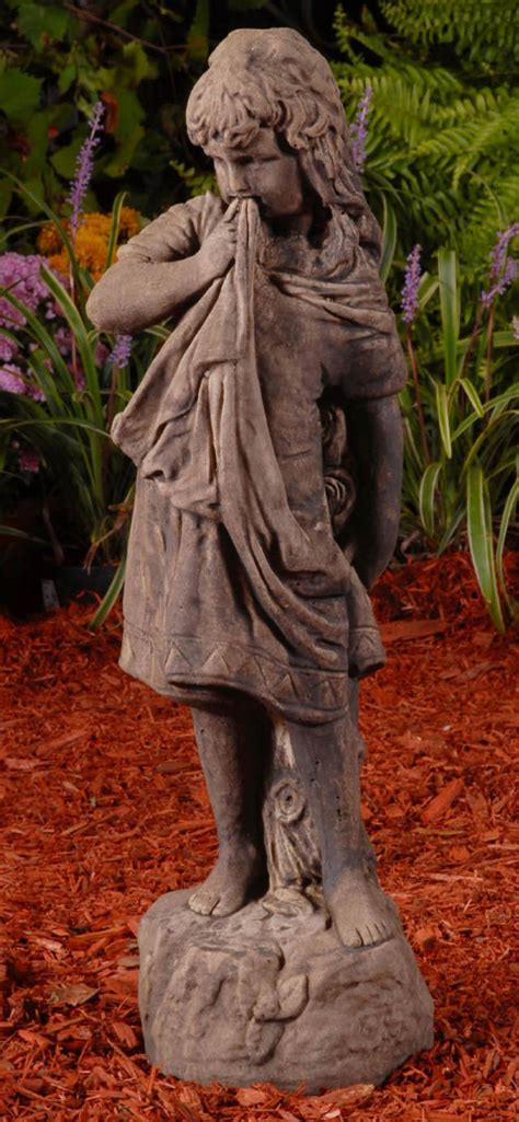 Shy Girl Unique Stone Antique And Garden Reproductions