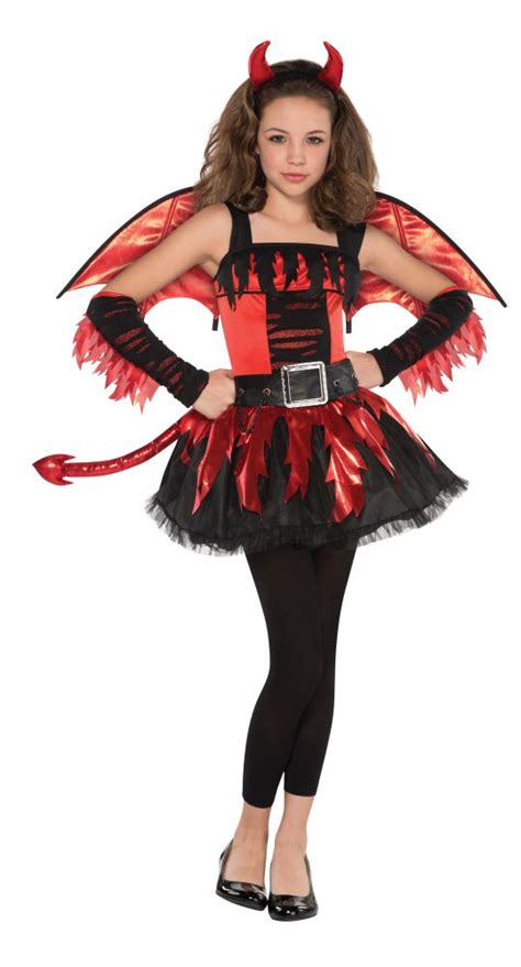 Fortnite has proven so popular that epic games have teamed up with spirit halloween costumes to create some amazing fortnite halloween costumes modelled after your favorite skins in game. Teen Red Devil Daredevil Girls Halloween Party Fancy Dress ...