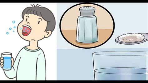 Salt Water Gargling Sore Throat Gargle Salt Water For 1 Week See