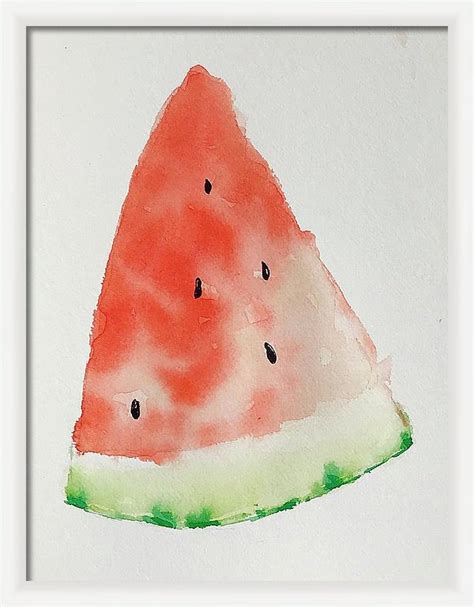 Watermelon Watercolor Painting Tutorial And Home Decor Ideas Mahsa