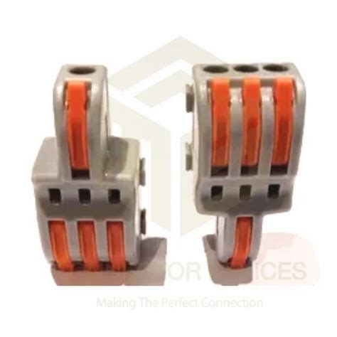 Pct Wire Connector 13go 32 Amp 1 In 3 Out Copper And Ss Alloy 35 10awg At Rs 40piece In Mumbai