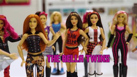 wwe superstars fashion doll line 🌟behind the scenes 🌟 mattel doll world 🌟 wwe custom dolls youtube