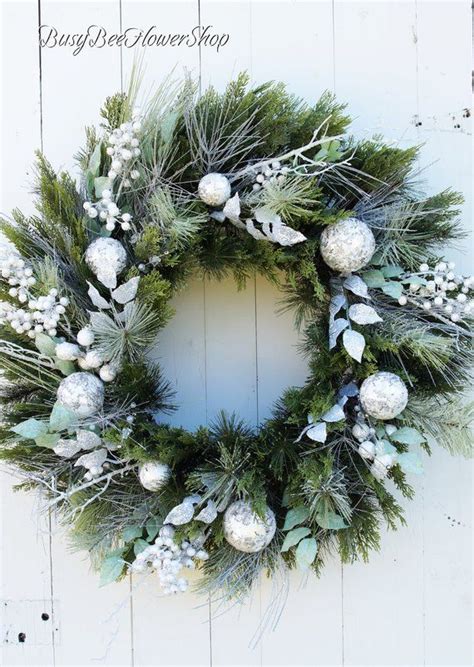 20 White Wreath For Front Door Pimphomee