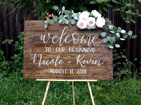 19 Unique Wedding Signs For Every Style And Budget Wedding Signs Diy