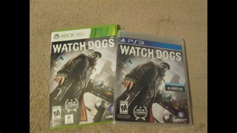 Watch Dogs Unboxing Xbox 360ps3 Youtube