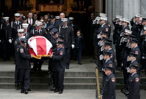 Photos Thousands Mourn Death Of Fdny Firefighter Killed On Movie Set