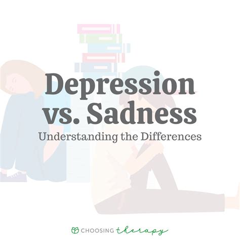 depression vs sadness understanding the differences