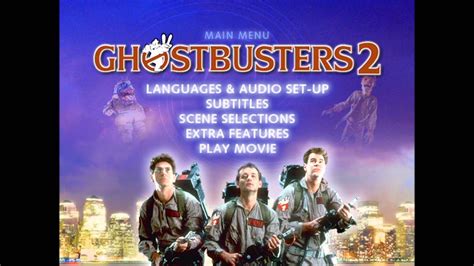 Ghostbusters 2 Dvd Menu Region 2 Youtube