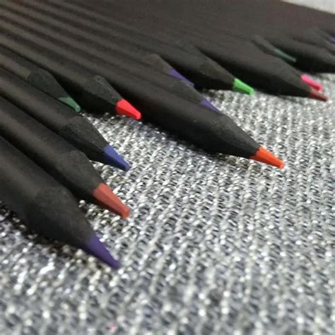 12pcs Colorful Sketch Drawing Charcoal Pencil For Artist Sketching