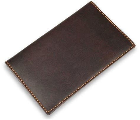 Burnish Brown Buffalo Leather Wallet