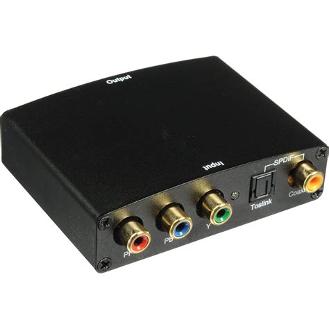 Comprehensive RGB YPbPr to HDMI Converter with SPDIF CCN-CH101