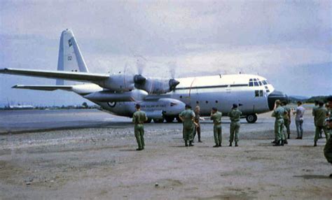 C 130 Hercules At Vung Tau Tnz New Zealand And The