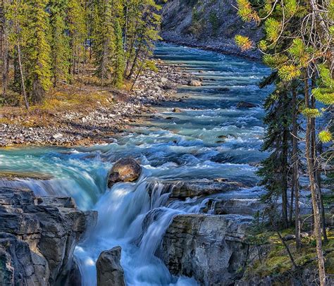 Sunwapta Falls Photograph By Philip Kuntz Pixels