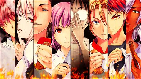 800x600 Resolution Shokugeki No Soma Characters Poster Collage