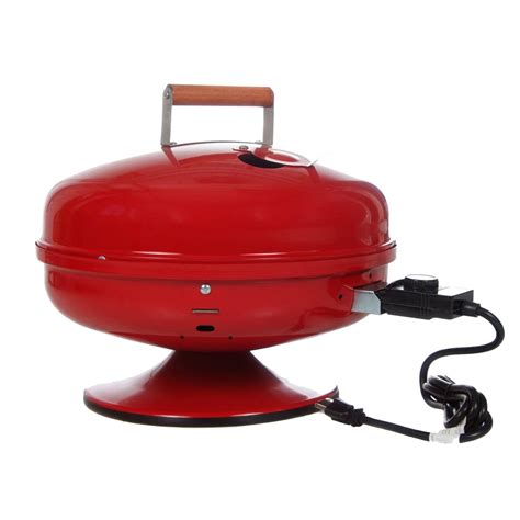 Americana Lock N Go Portable Electric Grill Red