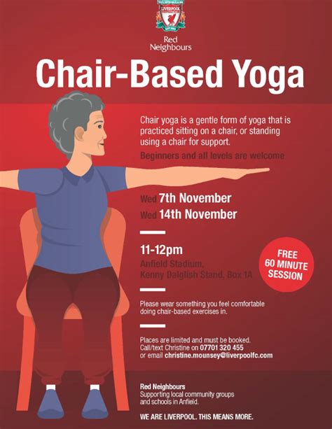 Chair Based Yoga Sessions Free