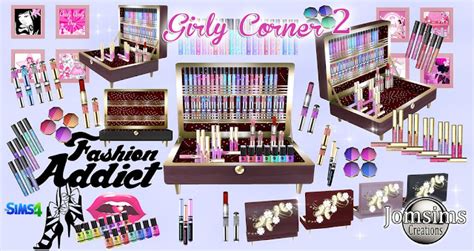 Sims 4 Ccs The Best Girly Corner By Jomsims