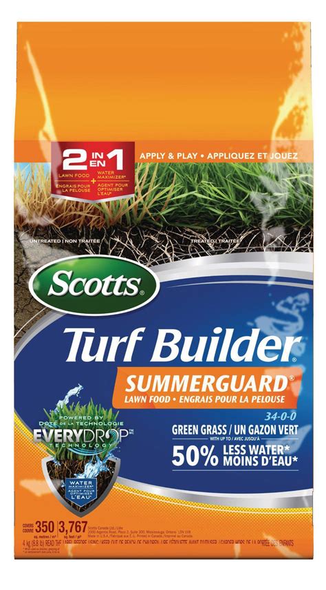Scotts turf builder summerguard lawn food with. Scotts® Turf Builder® SummerGuard® Lawn Food 34-0-0 with ...